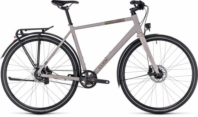 CUBE 23 Travel EXC Herren 50cm | oatgrey n taupe