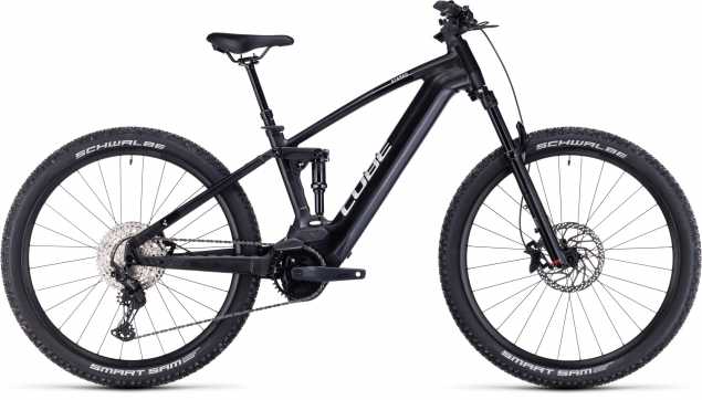 CUBE 23 Stereo Hybrid 140 SLX 750 27,5" 16" | black n metal