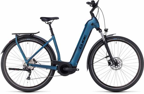 CUBE 23 Kathmandu Hybrid ONE 750 Wave 58cm | blue n black