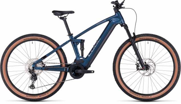 CUBE 23 Stereo Hybrid 120 Race 625 27,5" 16" | petrolblue n chrome