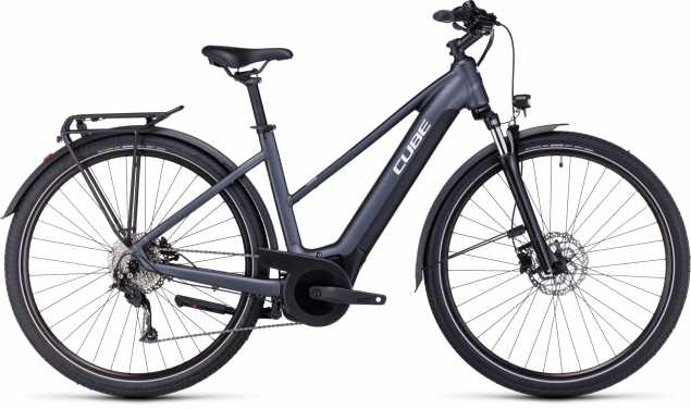 CUBE 23 Touring Hybrid ONE 625 Trapez 50cm | grey n white
