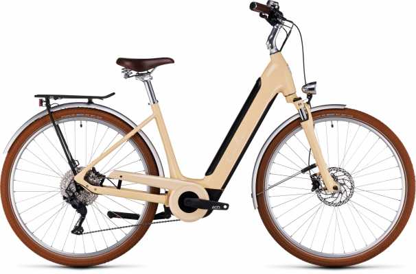 CUBE 23 Ella Ride Hybrid 500 Wave 46cm | honey n white