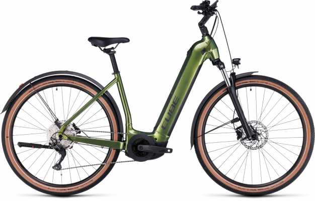CUBE 23 Nuride Hybrid Pro 750 Allroad Wave 46cm | shinymoss n black
