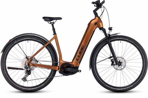 CUBE 23 Nuride Hybrid EXC 750 Allroad Wave 54cm | caramel n black