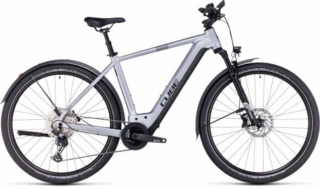CUBE 23 Nuride Hybrid EXC 750 Allroad Herren 54cm | polarsilver n black
