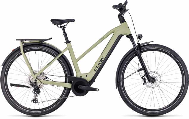 CUBE 23 Kathmandu Hybrid SLX 750 Trapez S | green n olive