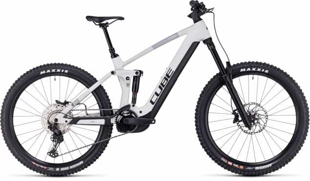 CUBE 23 Stereo Hybrid 160 HPC SLX 750 27,5" 20" | grey n grey