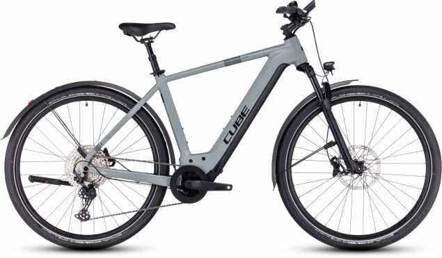 CUBE 23 Nuride Hybrid SLX 750 Allroad Herren 50cm | grey n black