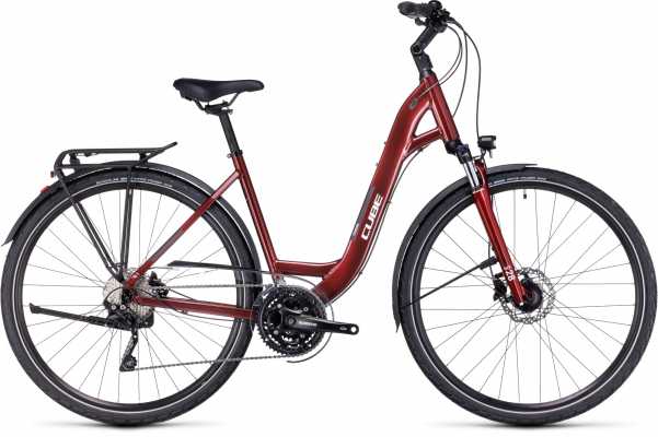 CUBE 23 Touring EXC Wave 53cm | red n white