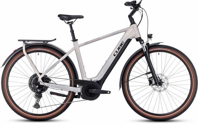 CUBE 23 Touring Hybrid Pro 625 54cm | pearlysilver n black