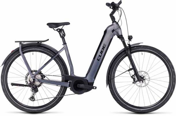 CUBE 23 Kathmandu Hybrid SLT 750 Wave 46cm | prizmsilver n grey