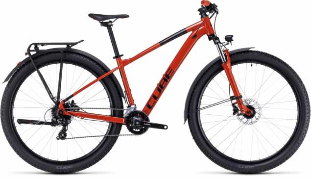CUBE 23 Aim Allroad 27,5" 16" | brickred n black
