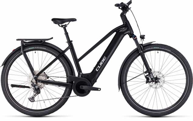 CUBE 23 Kathmandu Hybrid EXC 750 Trapez 50cm | grey n silver