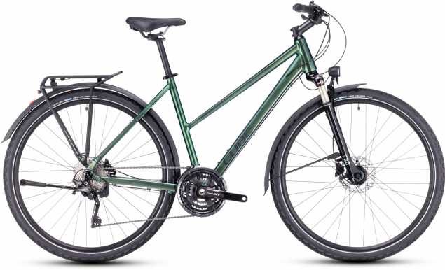 CUBE 23 Nature EXC Allroad Trapez 50cm | verde n black