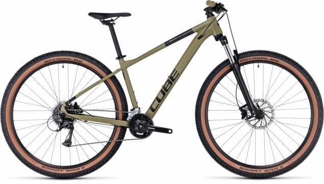 CUBE 23 Aim Race 29" 22" | olive n black