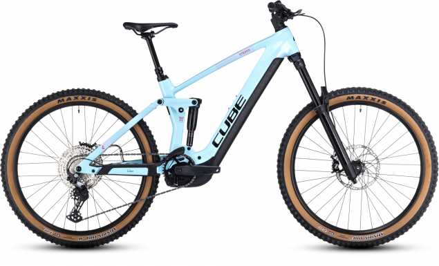 CUBE 23 Stereo Hybrid 160 HPC Race 750 27,5" 22" | iceblue n black