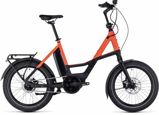 CUBE 23 Compact Hybrid 500  24" | black n sparkorange