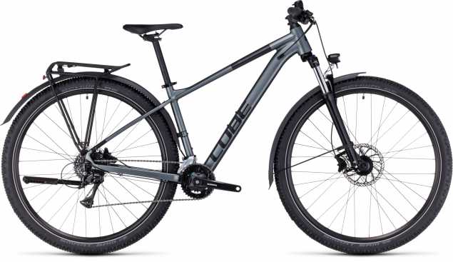 CUBE 23 Aim Race Allroad 29" 22" | flashgrey n black