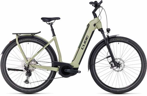 CUBE 23 Kathmandu Hybrid SLX 750 Wave S | green n olive