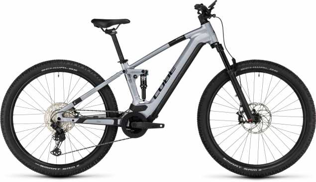 CUBE 23 Stereo Hybrid 120 Race 625 29" 18" | polarsilver n black