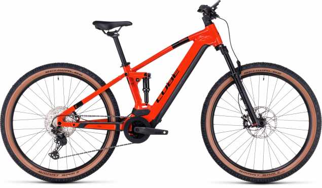 CUBE 23 Stereo Hybrid 120 Race 625 29" 20" | fireorange n black