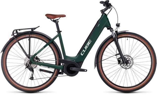 CUBE 23 Touring Hybrid ONE 625 Wave 58cm | darkgreen n green