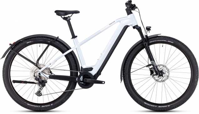 CUBE 23 Reaction Hybrid Pro 750 Allroad 29" 19" | flashwhite n black