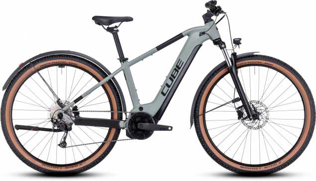 CUBE 23 Reaction Hybrid Perf. 625 Allroad 29" 24" | swampgrey n black