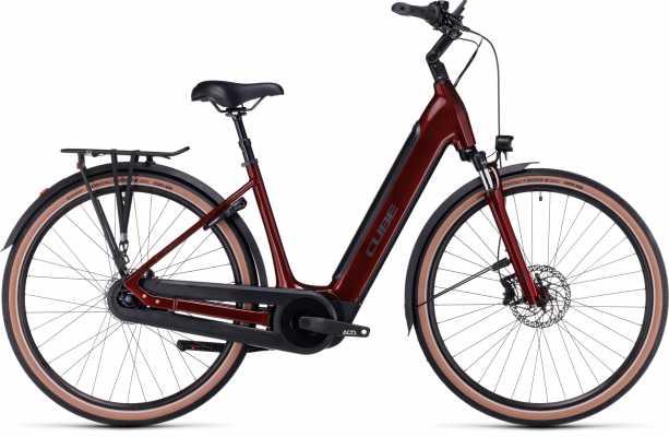 CUBE 23 Supreme RT Hybrid Pro 500 Wave 54cm | red n black