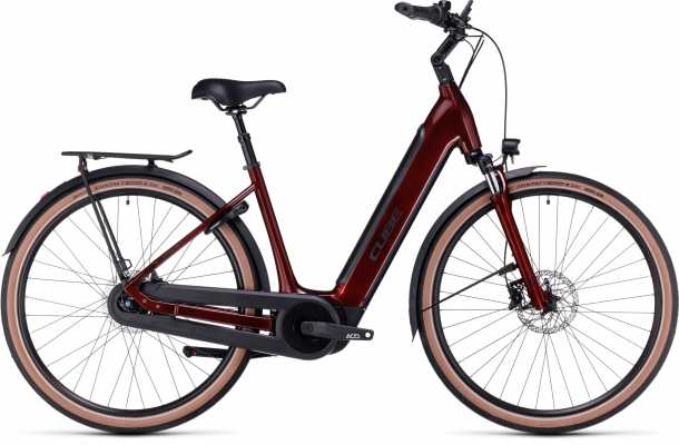 CUBE 23 Supreme Hybrid Pro 625 Wave 46cm | red n black
