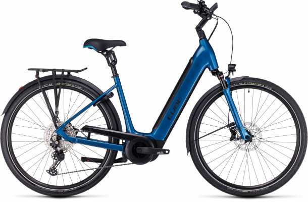 CUBE 23 Supreme Sport Hybrid EXC 625 Wave 50cm | blue n black