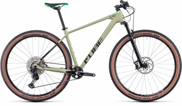 CUBE 22 Reaction C:62 Race 29" 21" | green n flashgreen