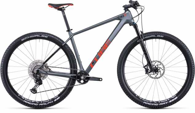 CUBE 22 Reaction C:62 Race 29" 21" | flashgrey n red