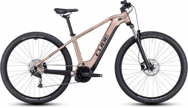 CUBE 23 Reaction Hybrid Performance 500 27,5" 14" | metallicbrown n orange