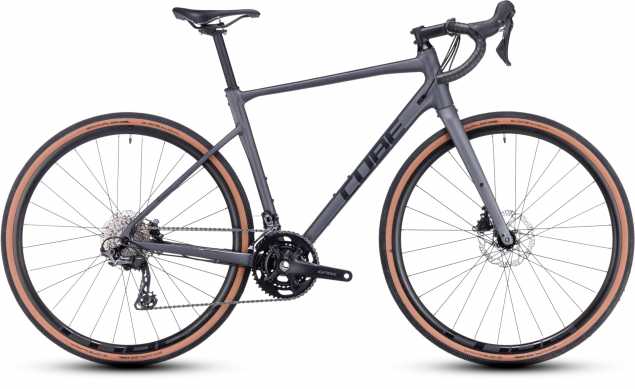 CUBE 23 Nuroad Race 58cm | grey n black