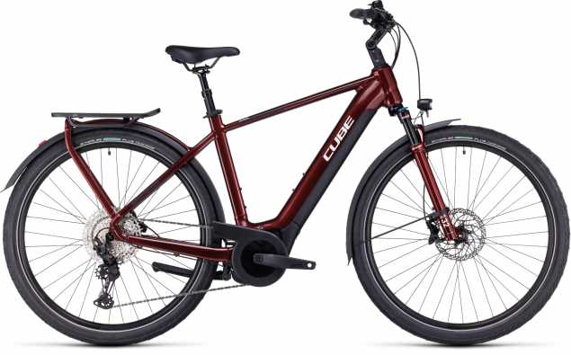 CUBE 23 Touring Hybrid EXC 625 Herren 54cm | red n white