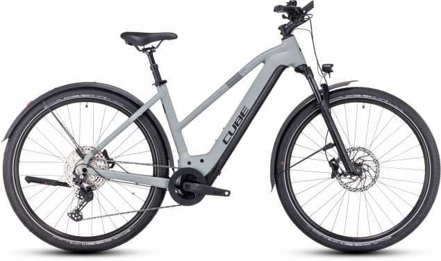 CUBE 23 Nuride Hybrid SLX 750 Allroad Trapez 50cm | grey n black