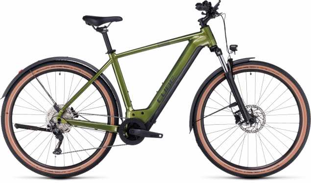 CUBE 23 Nuride Hybrid Pro 625 Allroad Herren 50cm | shinymoss n black