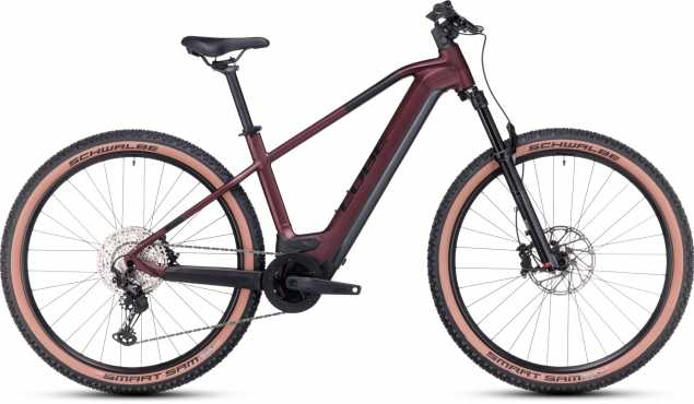 CUBE 23 Reaction Hybrid SLX 750 29" 21" | rubyred n black