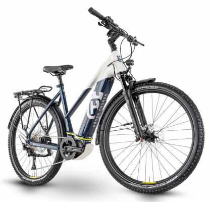 HUSQVARNA 22 CrossTourer CT3 Trapez L | white blue